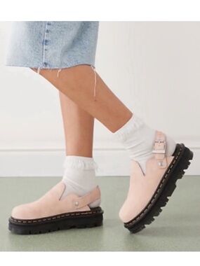 🖤Size 9 - NWT: DR. MARTENS - Women's ZebZag Suede Mules